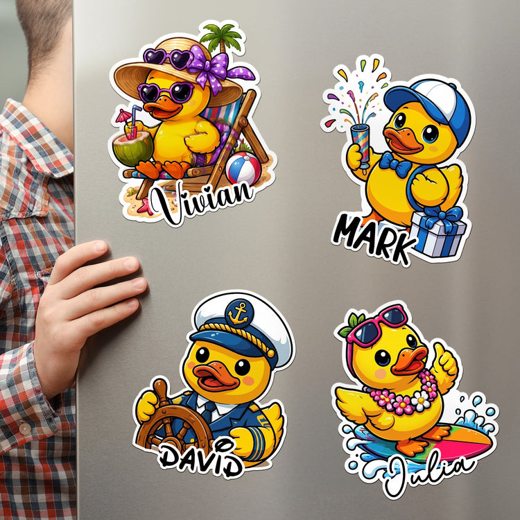 Cute_Duck_Cruise_Door_Signs_Stateroom_Decor_Cruising_Family_Vacation_Girls_Trip_Personalized_Magnet_3