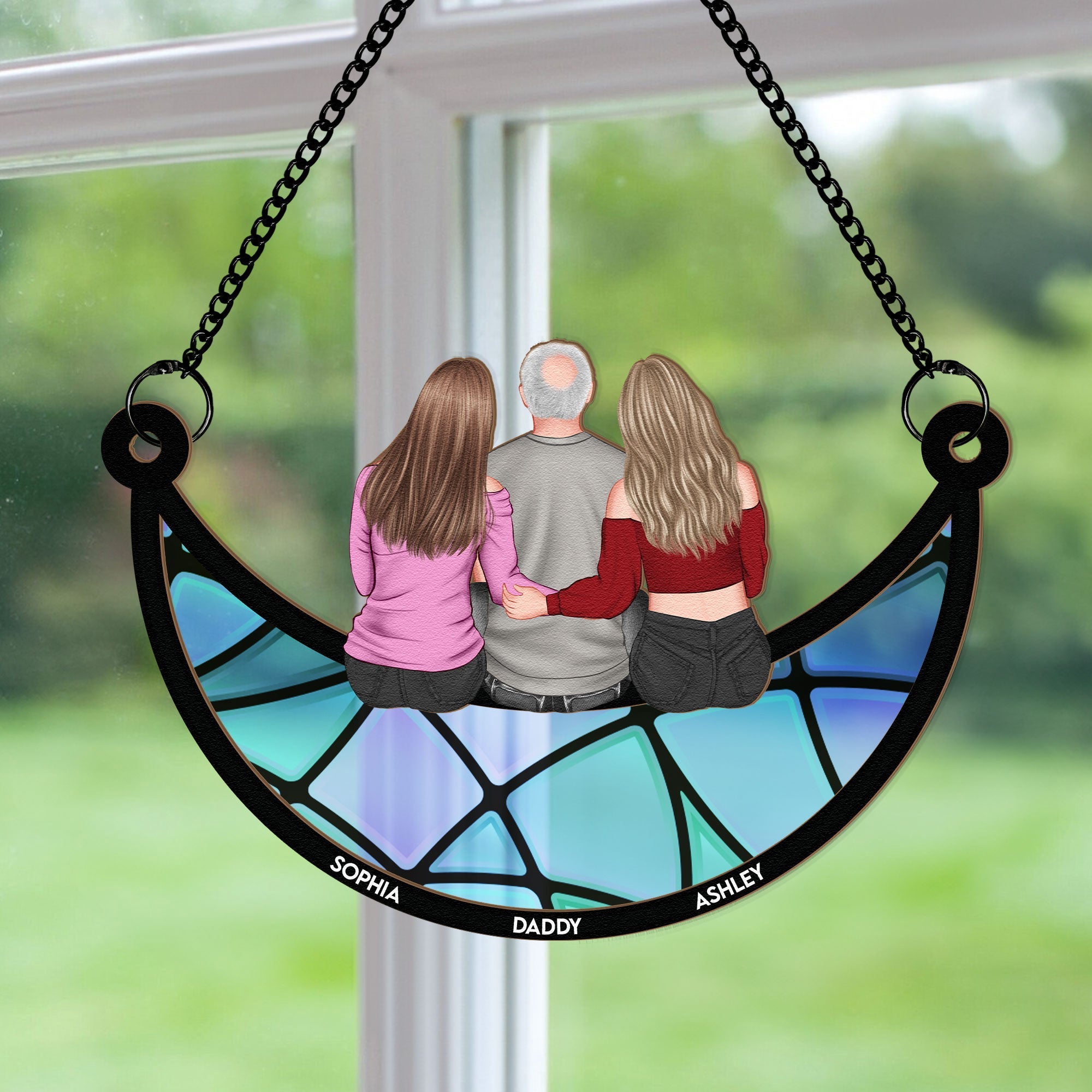 Dad-And-Children-Personalized-Window-Hanging-Suncatcher-Ornament_3