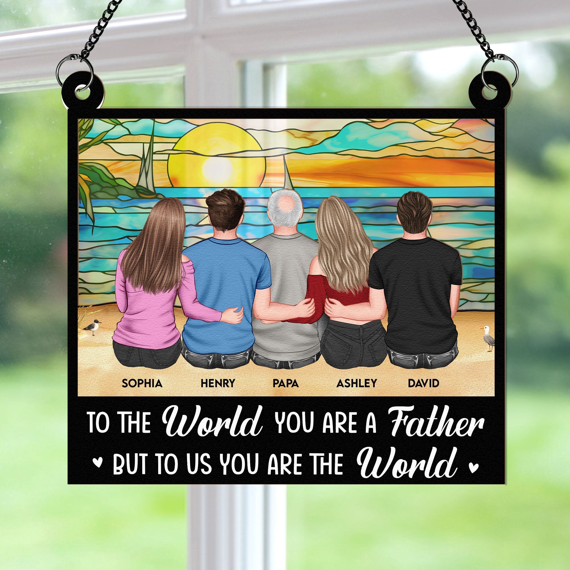 Dad-You-Are-The-World-Personalized-Window-Hanging-Suncatcher-Ornament_3