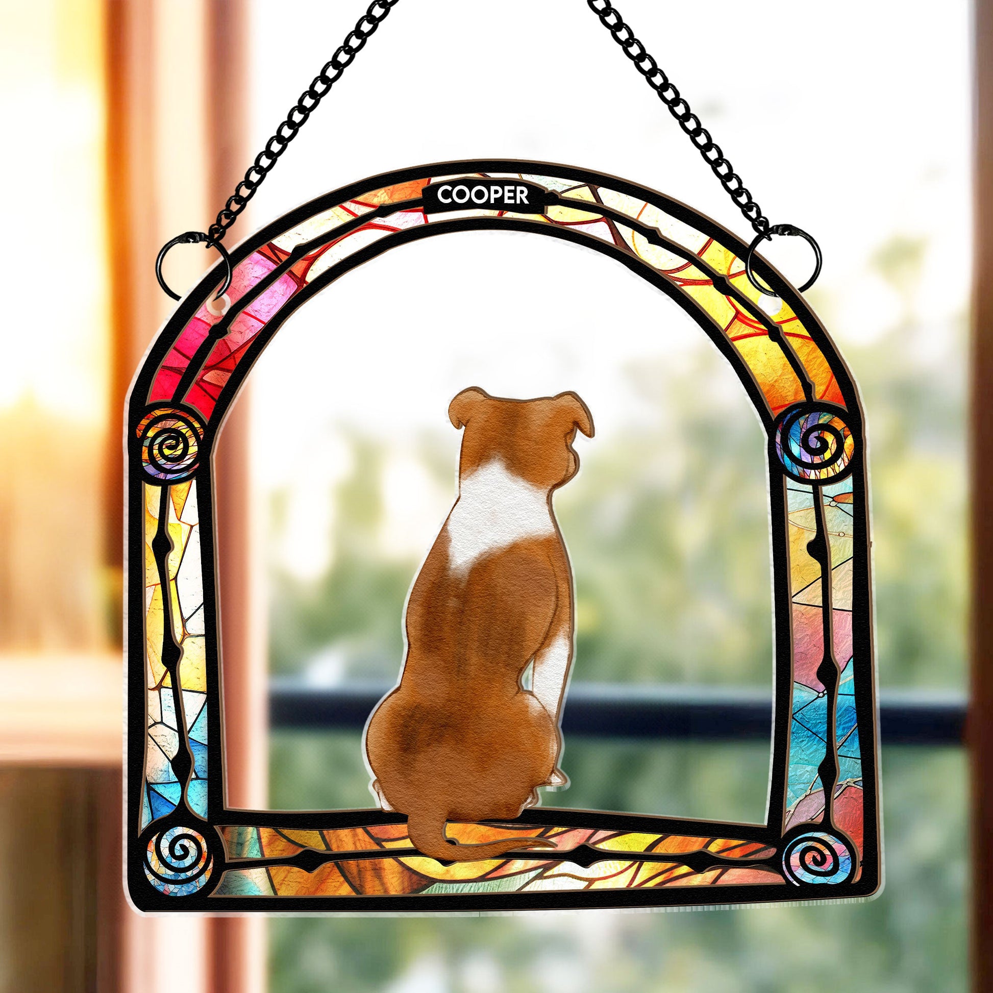 Dog-At-The-Window-Frame-Personalized-Window-Hanging-Suncatcher-Ornament_1