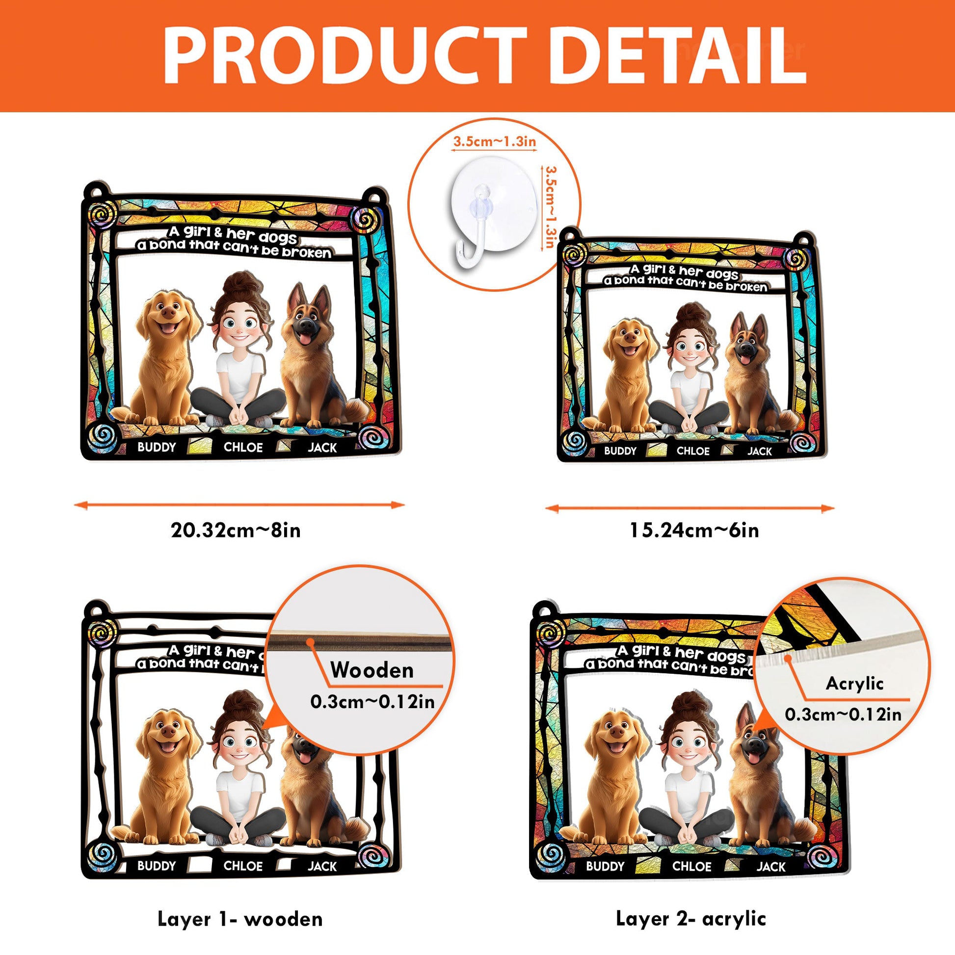 Dog-_-Girl-Sitting-In-Rainbow-Frame-Personalized-Window-Hanging-Suncatcher-Ornament_4