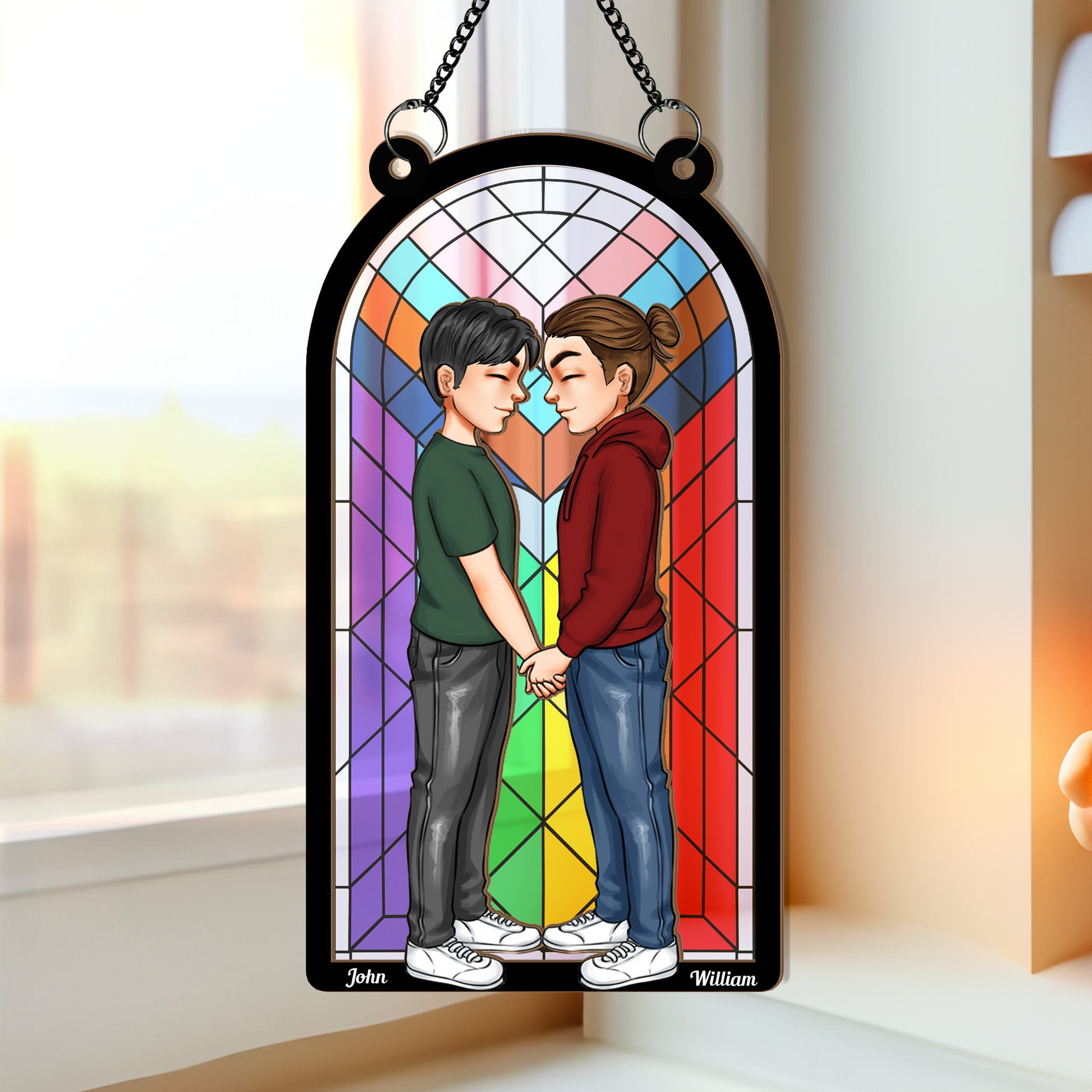 Door-Couple-Love-Pride-Month-Personalized-Window-Hanging-Suncatcher-Ornament_1