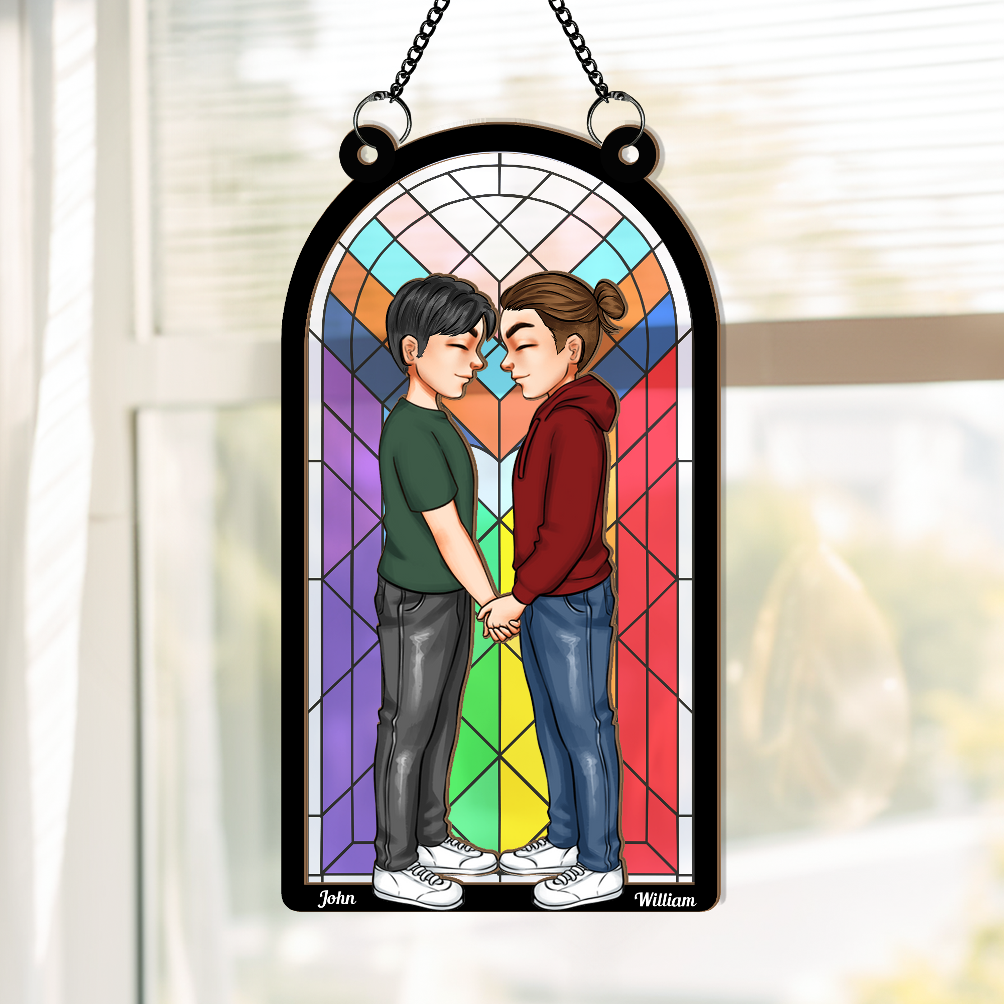 Door-Couple-Love-Pride-Month-Personalized-Window-Hanging-Suncatcher-Ornament_2