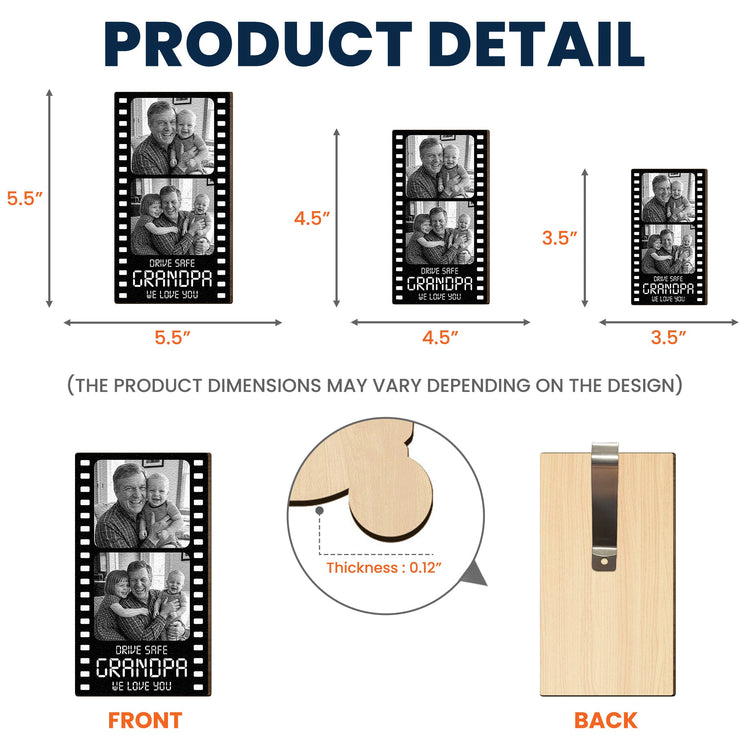 Drive-Safe-Grandpa-We-Love-You-Film-Strip-Personalized-Wooden-Photo-Car-Visor-Clip-4