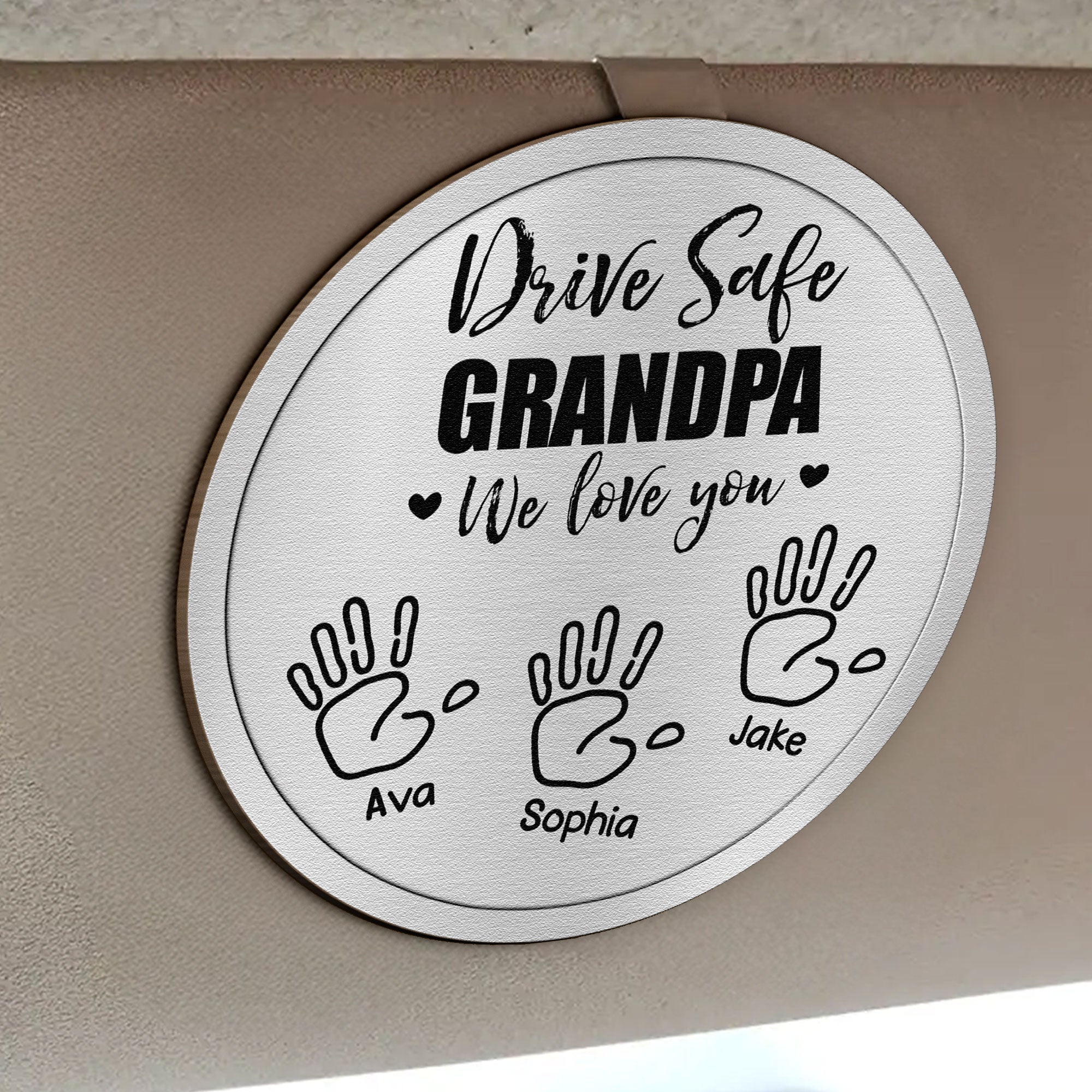 Drive-Safe-Grandpa-We-Love-You-Hand-Prints-Personalized-Wooden-Car-Visor-Clip_2