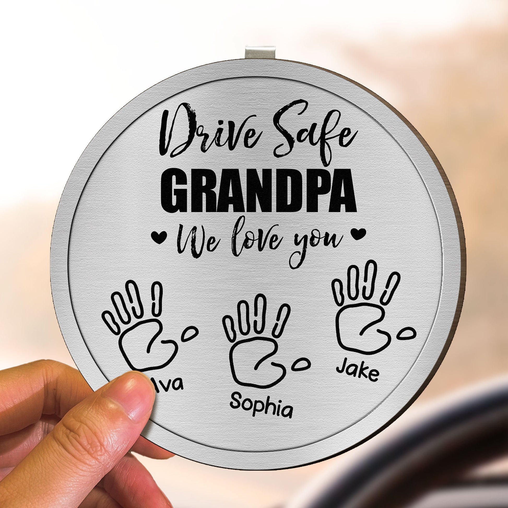 Drive-Safe-Grandpa-We-Love-You-Hand-Prints-Personalized-Wooden-Car-Visor-Clip_3