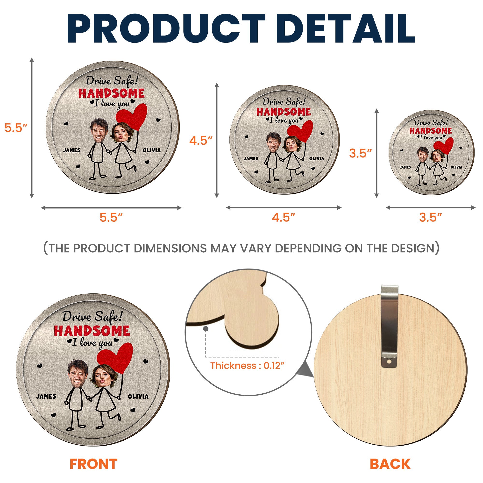 Drive-Safe-Handsome-I-Love-You-Funny-Couple-Gift-Personalized-Wooden-Photo-Car-Visor-Clip