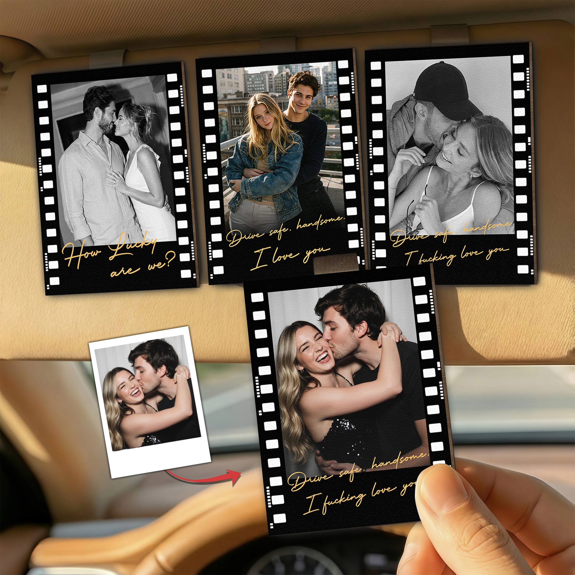 Drive-Safe-Handsome-I-Love-You-Gift-For-Him-Her-Personalized-Wooden-Photo-Car-Visor-Clip_1