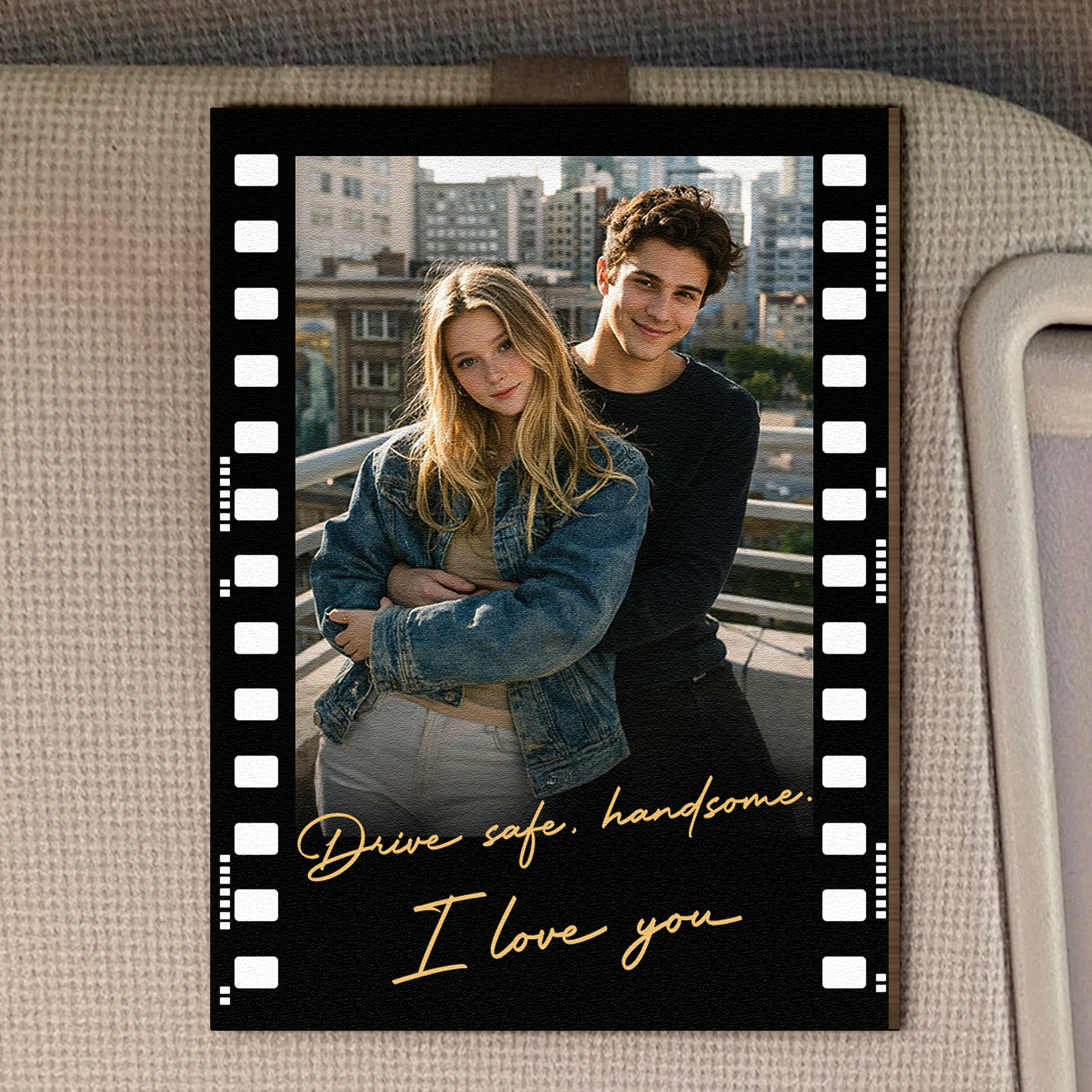 Drive-Safe-Handsome-I-Love-You-Gift-For-Him-Her-Personalized-Wooden-Photo-Car-Visor-Clip_2