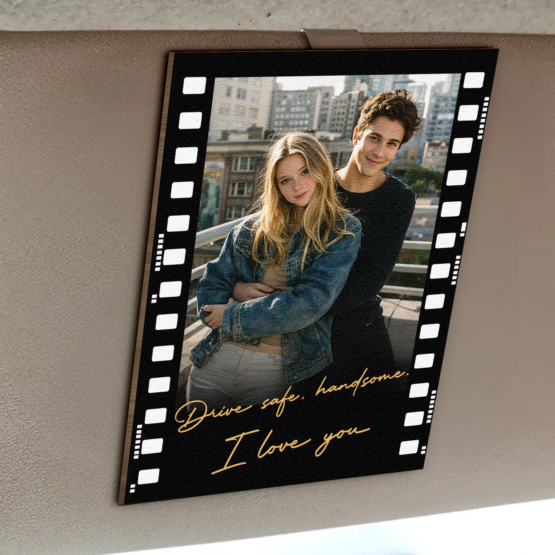 Drive-Safe-Handsome-I-Love-You-Gift-For-Him-Her-Personalized-Wooden-Photo-Car-Visor-Clip_3