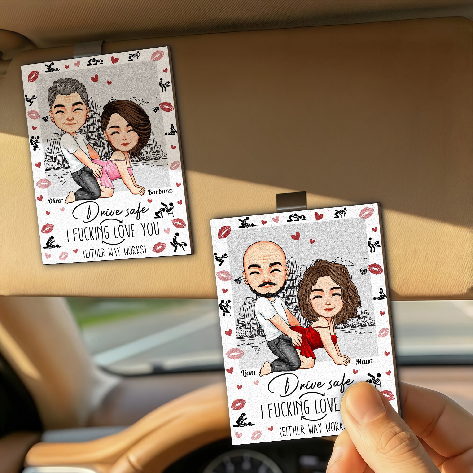 Drive-Safe-I-Fcking-Love-You-_Either-Way-Works_-Naughty-Couple-Personalized-Wooden-Car-Visor-Clip_1