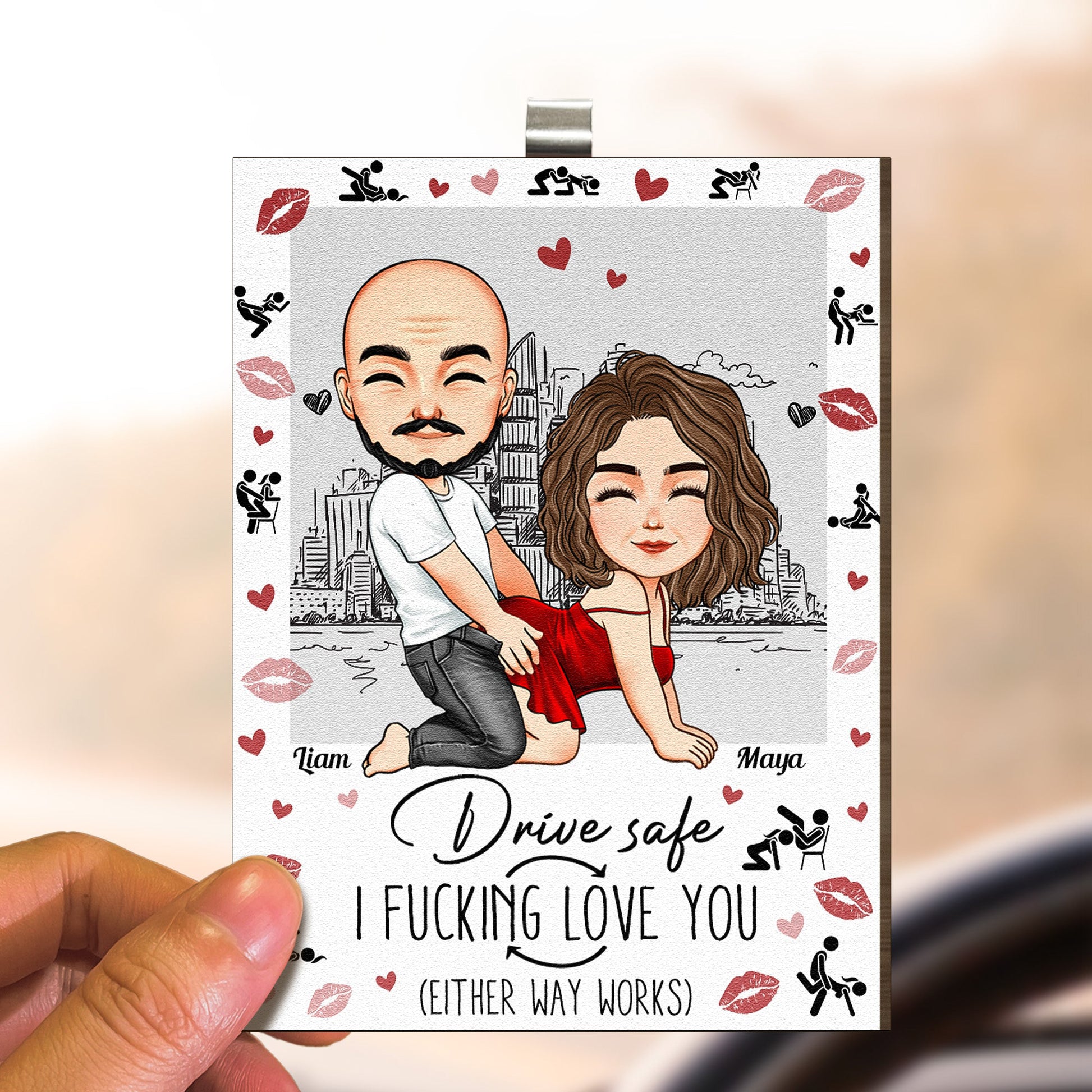 Drive-Safe-I-Fcking-Love-You-_Either-Way-Works_-Naughty-Couple-Personalized-Wooden-Car-Visor-Clip_4