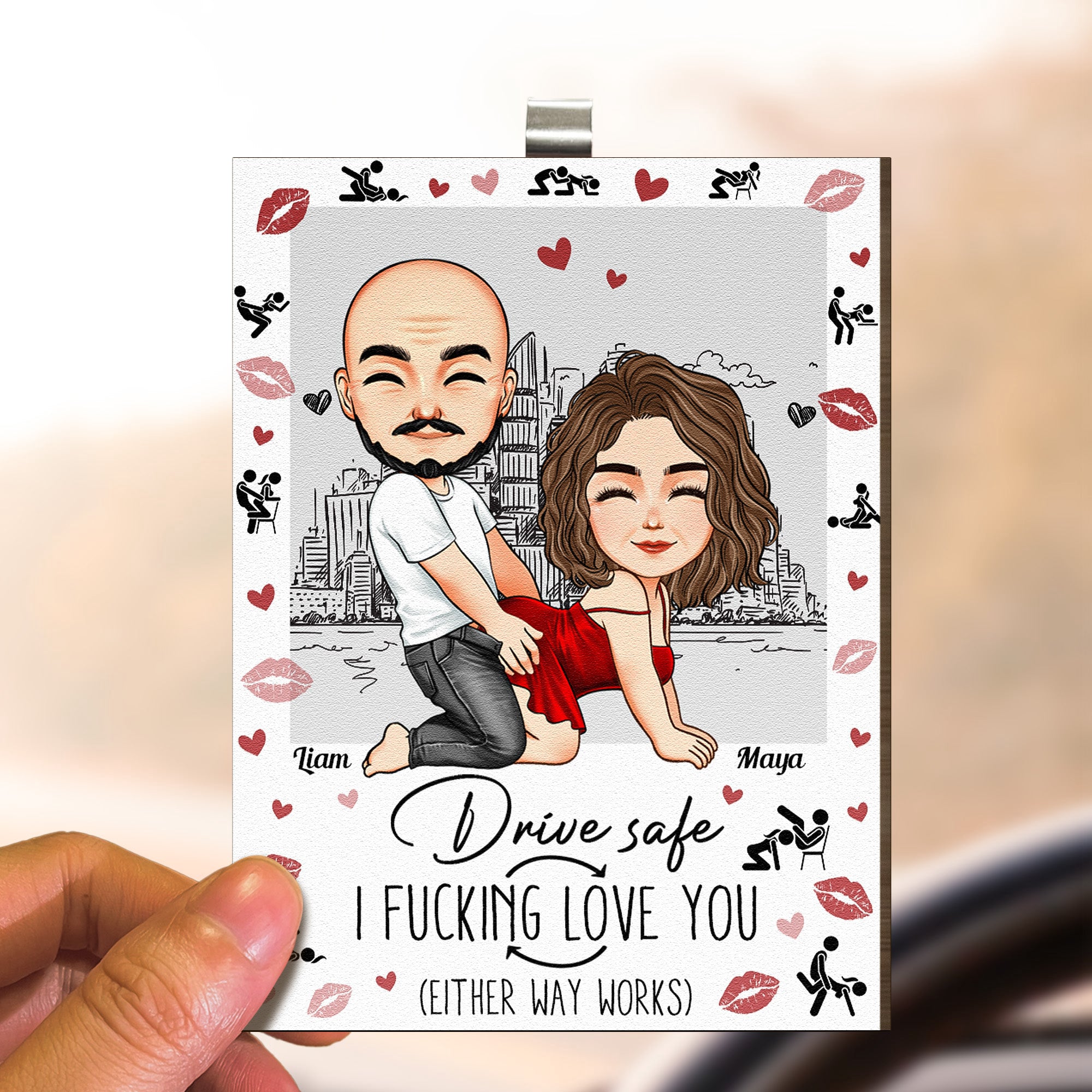 Drive-Safe-I-Fcking-Love-You-_Either-Way-Works_-Naughty-Couple-Personalized-Wooden-Car-Visor-Clip_4