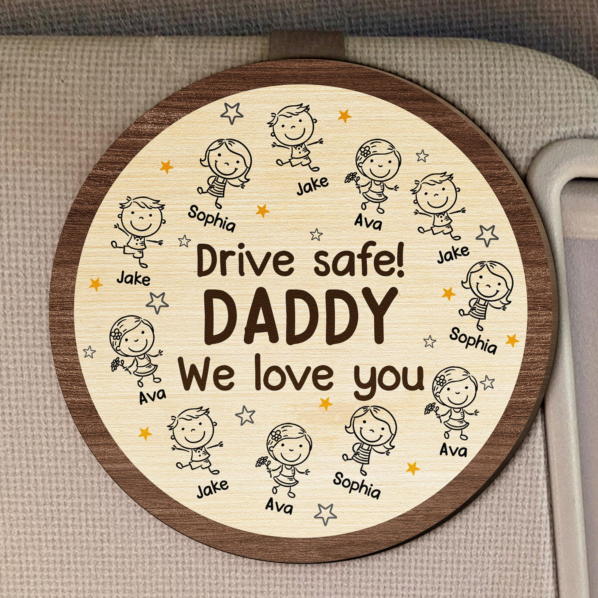 Drive-Safe-We-Love-You-Personalized-Wooden-Car-Visor-Clip_1