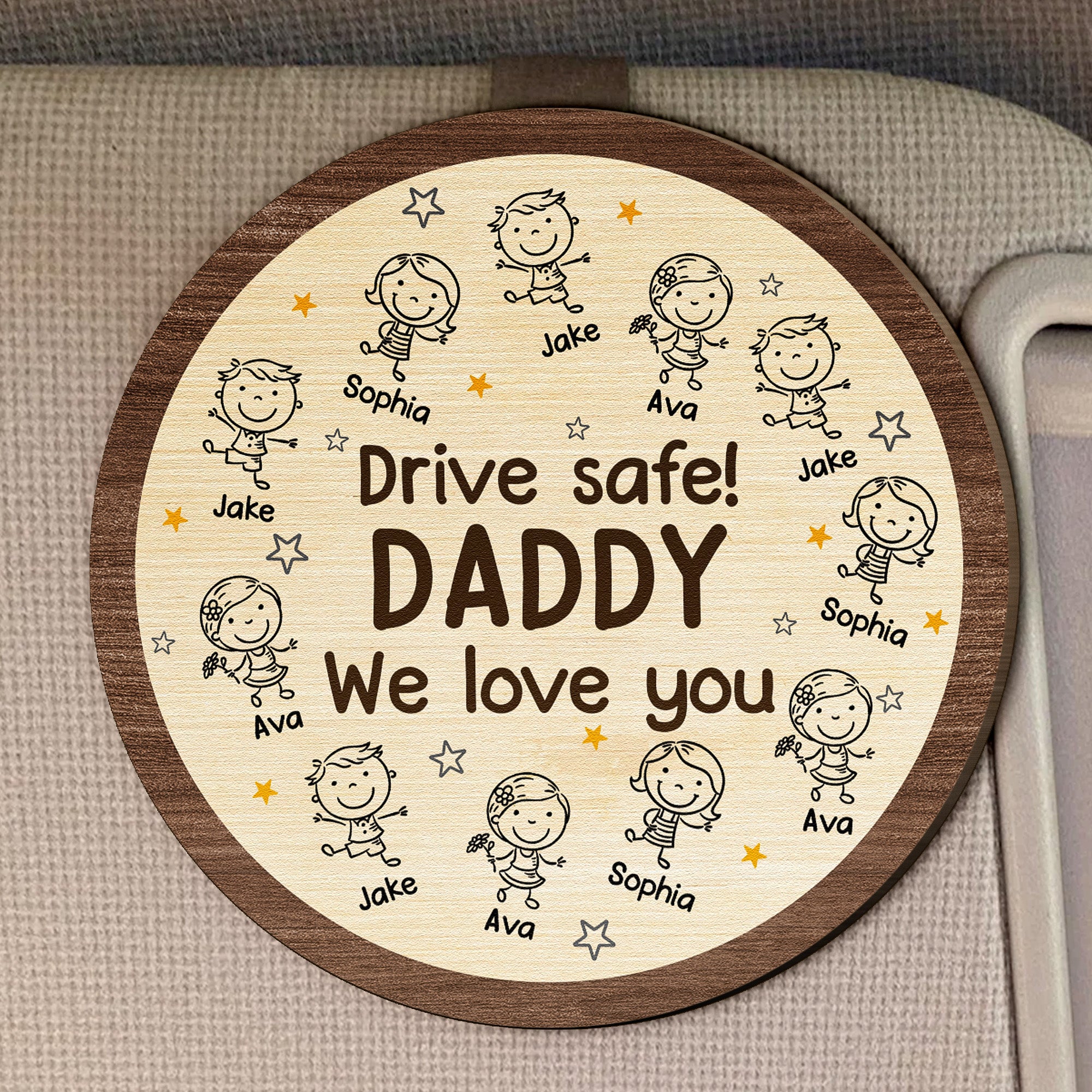 Drive-Safe-We-Love-You-Personalized-Wooden-Car-Visor-Clip_1
