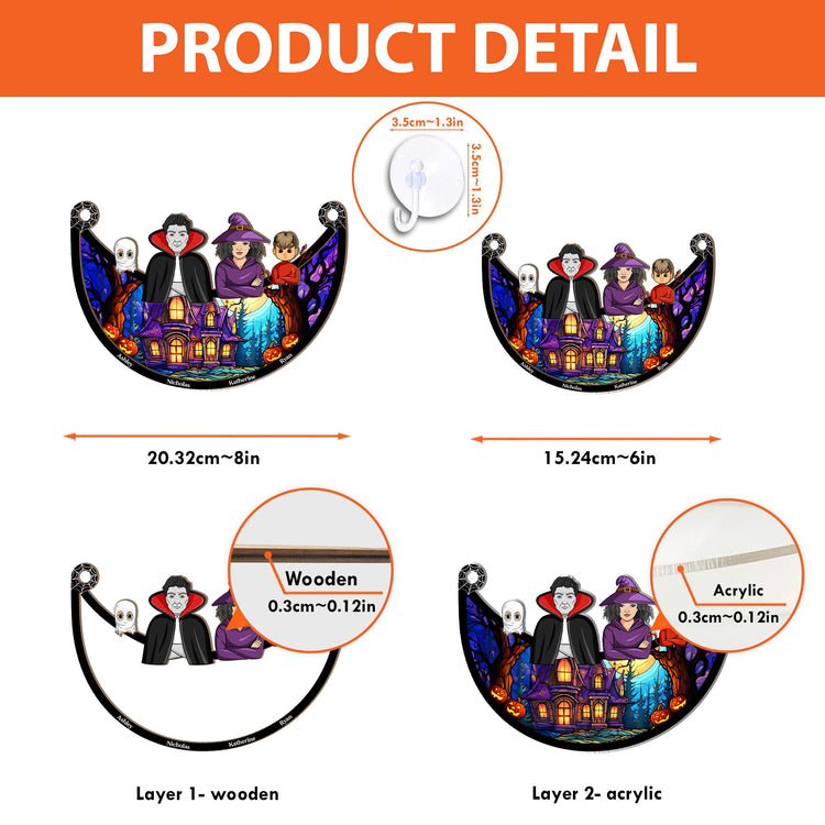 Family-Decoration-Halloween-Personalized-Window-Hanging-Suncatcher-Ornament5