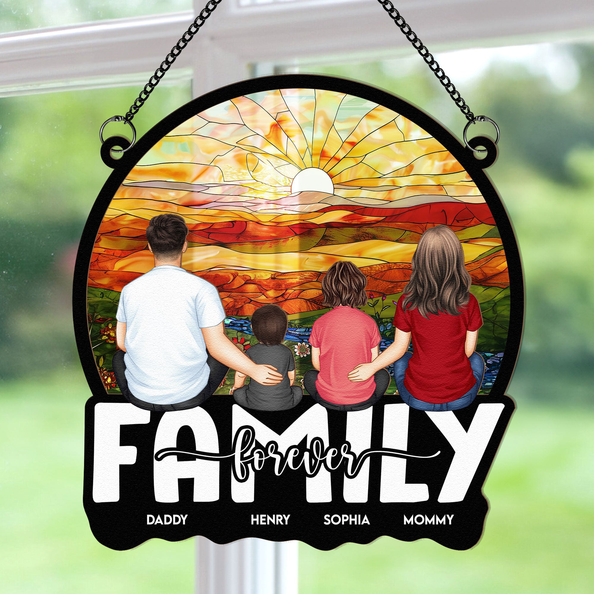 Family-Forever-2024-Personalized-Window-Hanging-Suncatcher-Ornament_3