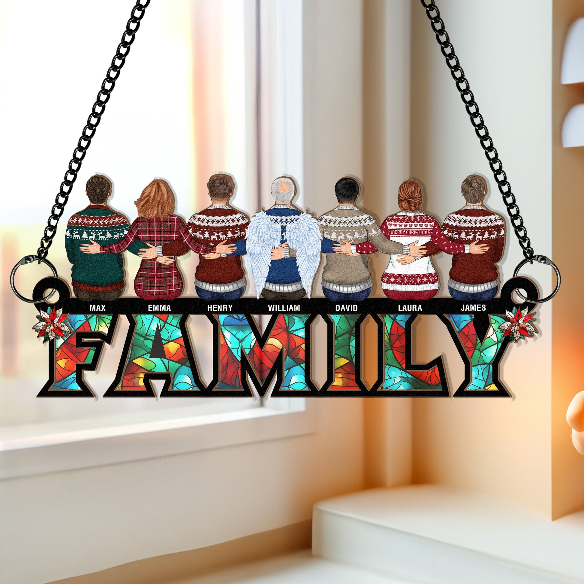 Family-Forever-Together-Personalized-Window-Hanging-Suncatcher-Ornament-1