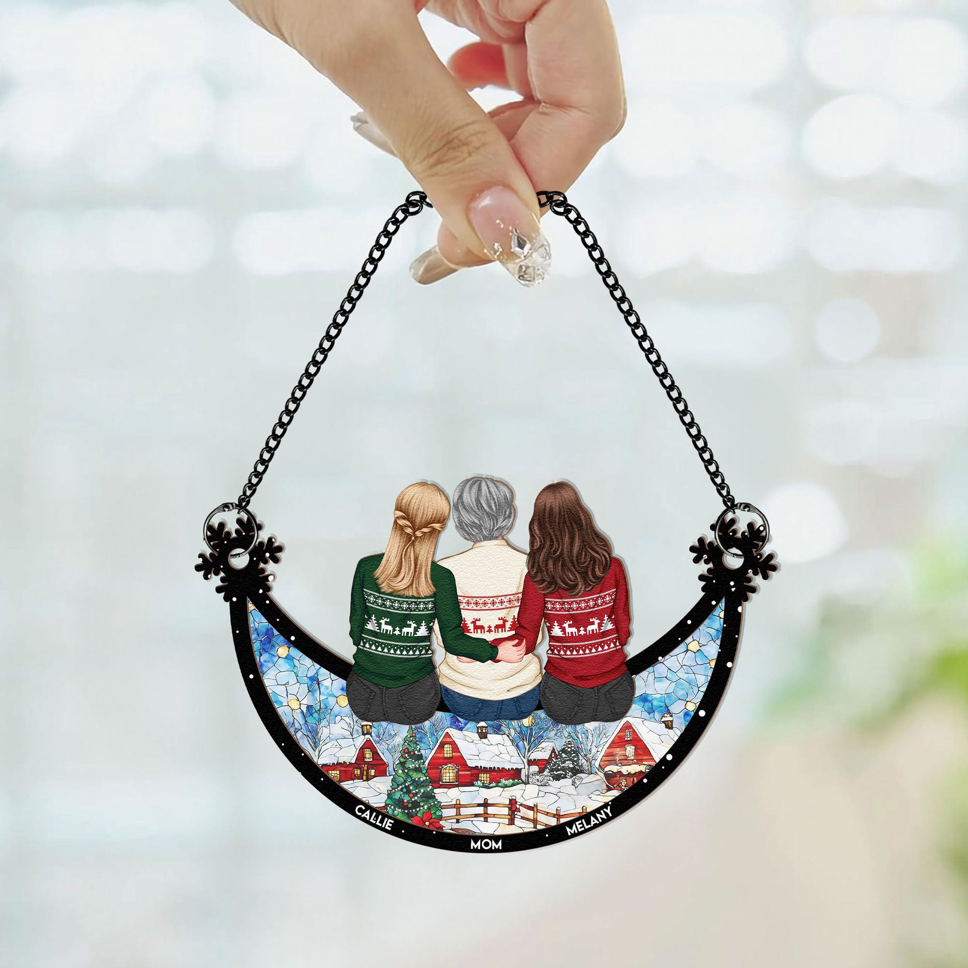 Family-Reunion-Christmas-Time-Personalized-Window-Hanging-Suncatcher-Ornament_2