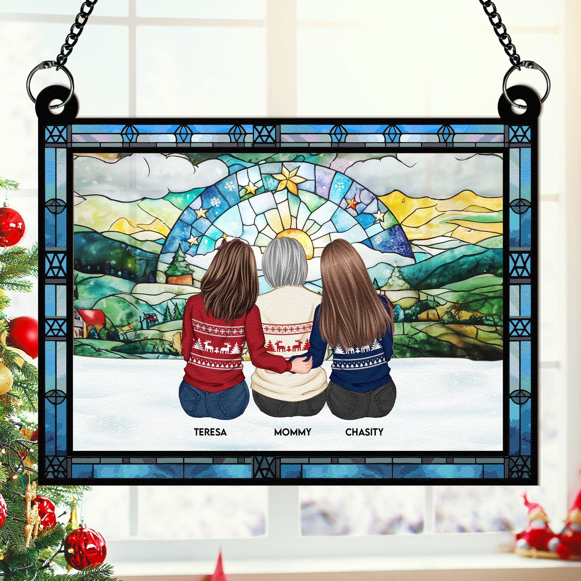 Family-Together-Christmas-Time-Personalized-Window-Hanging-Suncatcher-Ornament_3