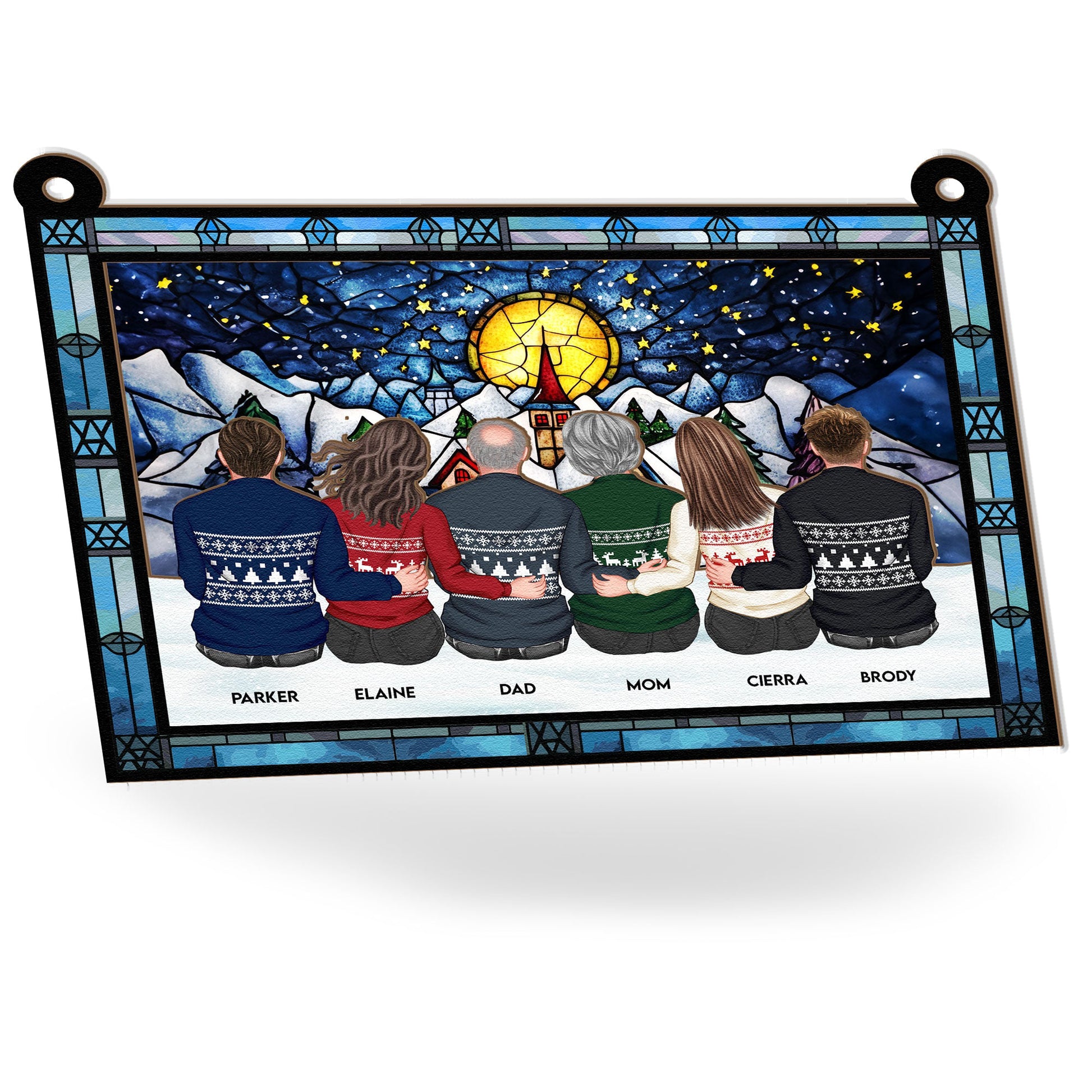 Family-Together-Christmas-Time-Personalized-Window-Hanging-Suncatcher-Ornament_4