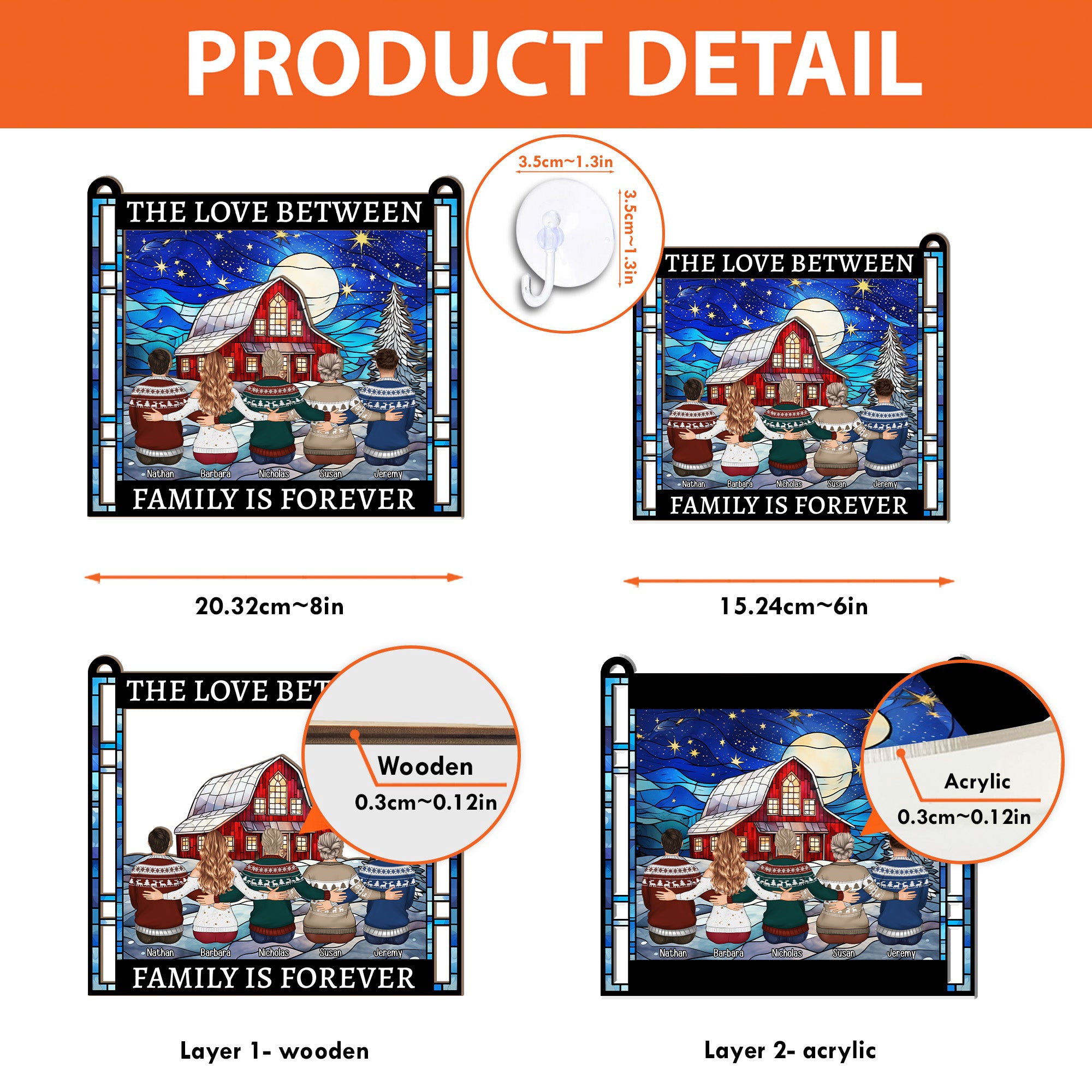 Family_-Friends-Sitting-Together-Christmas-Red-Barn-Personalized-Suncatcher-Window-Hanging-Ornament_7