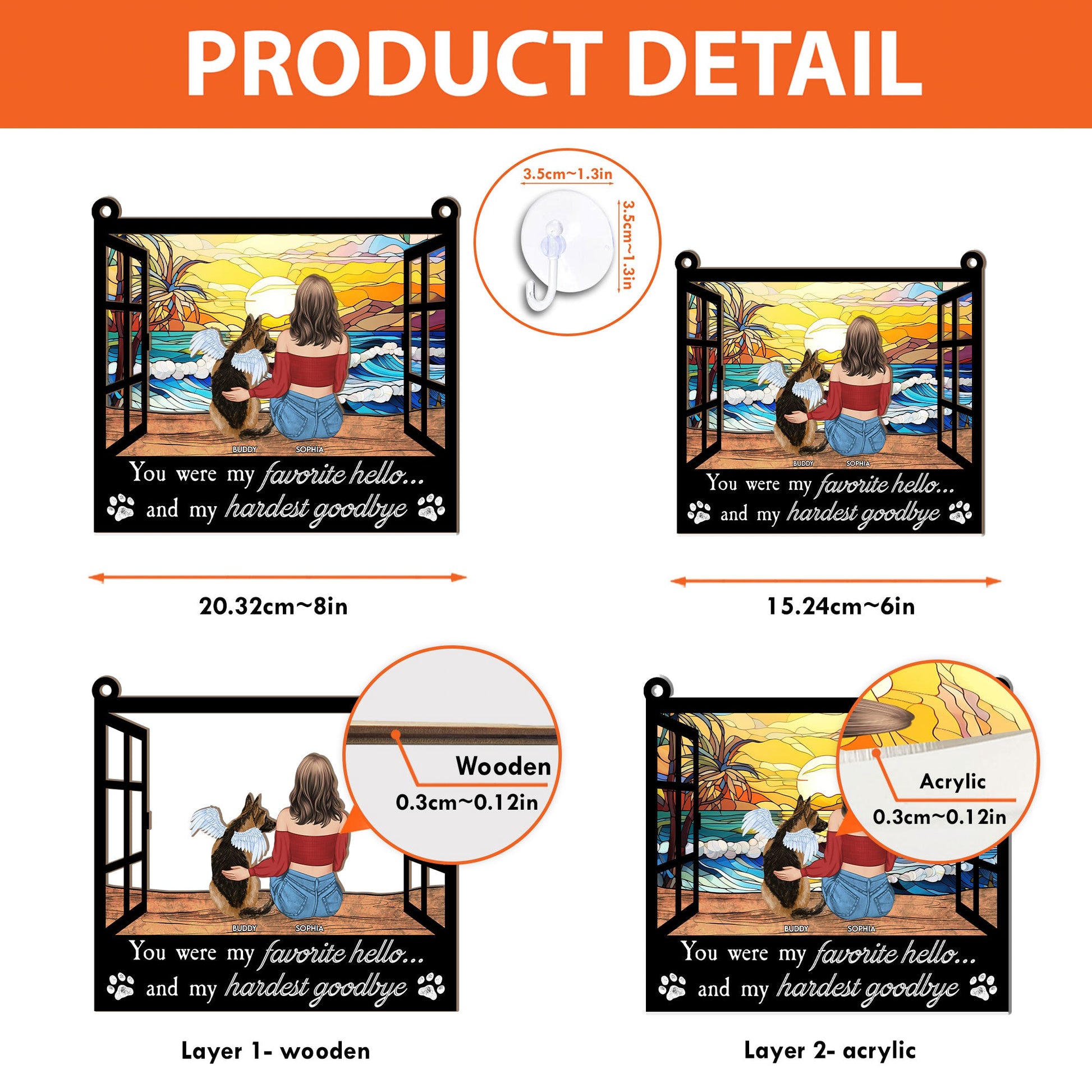 FavoriteHello_HardestGoodbye-PersonalizedWindowHangingSuncatcherOrnament