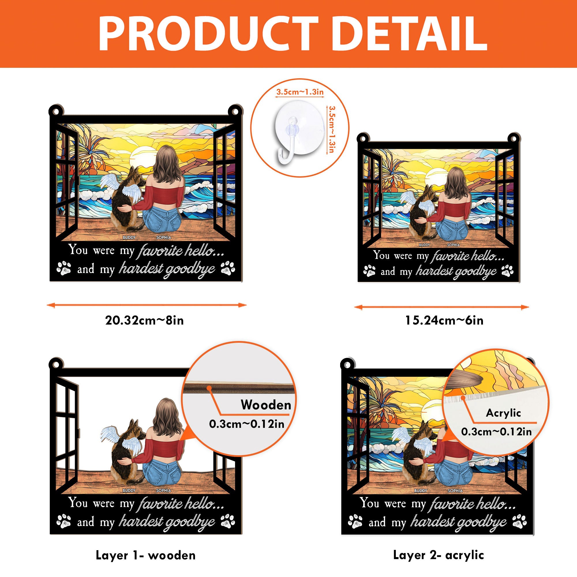 FavoriteHello_HardestGoodbye-PersonalizedWindowHangingSuncatcherOrnament