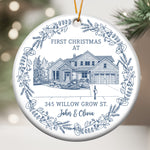 First_Christmas_At_Our_New_House_Newlywed_Christmas_Gift_Personalized_Ornament_2