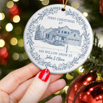 First_Christmas_At_Our_New_House_Newlywed_Christmas_Gift_Personalized_Ornament_4