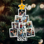 Fitness Photo Christmas Tree - Personalized Acrylic Photo Ornament
