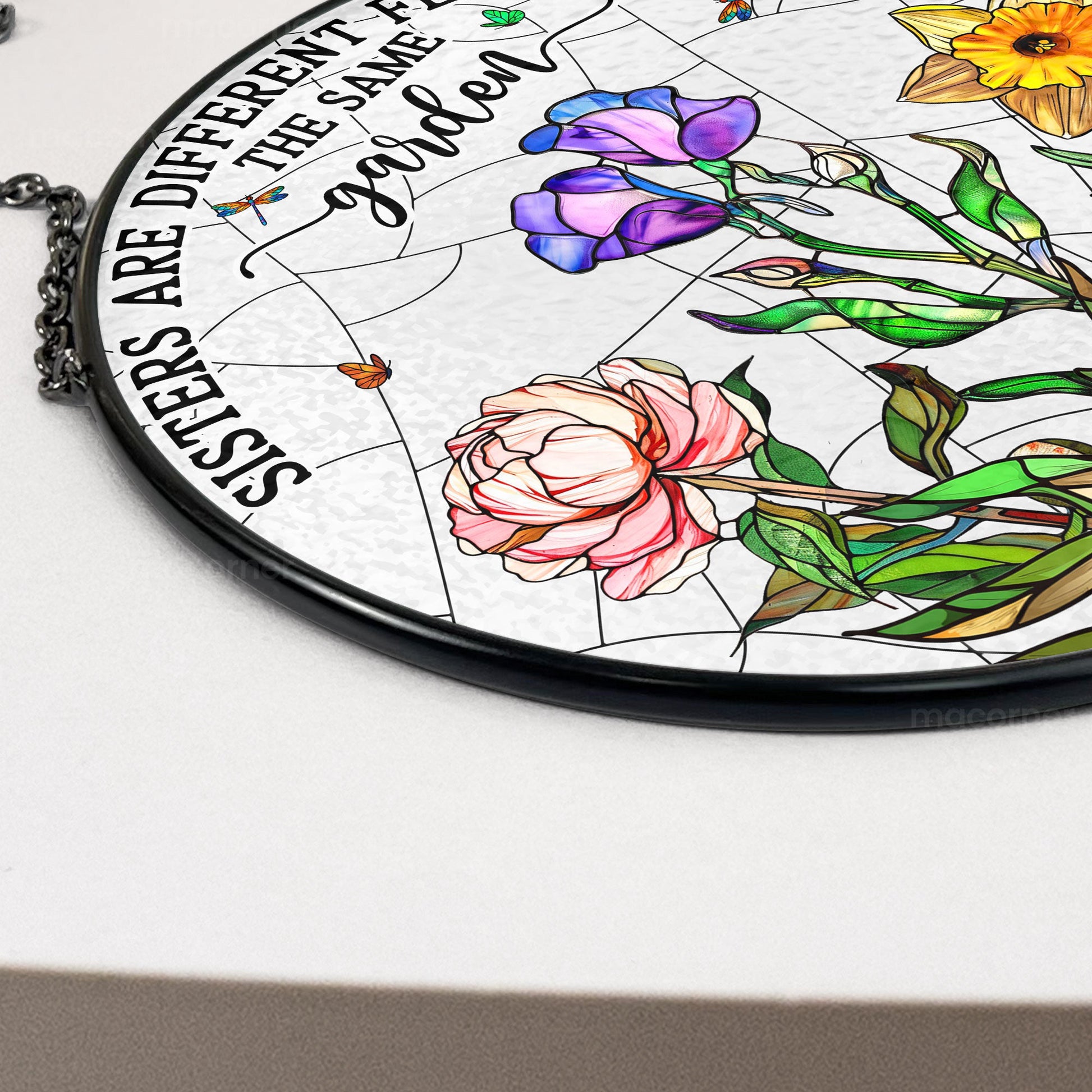 Flowers-From-The-Same-Garden-Personalized-Stained-Glass-Window-Hanging-Suncatcher_3