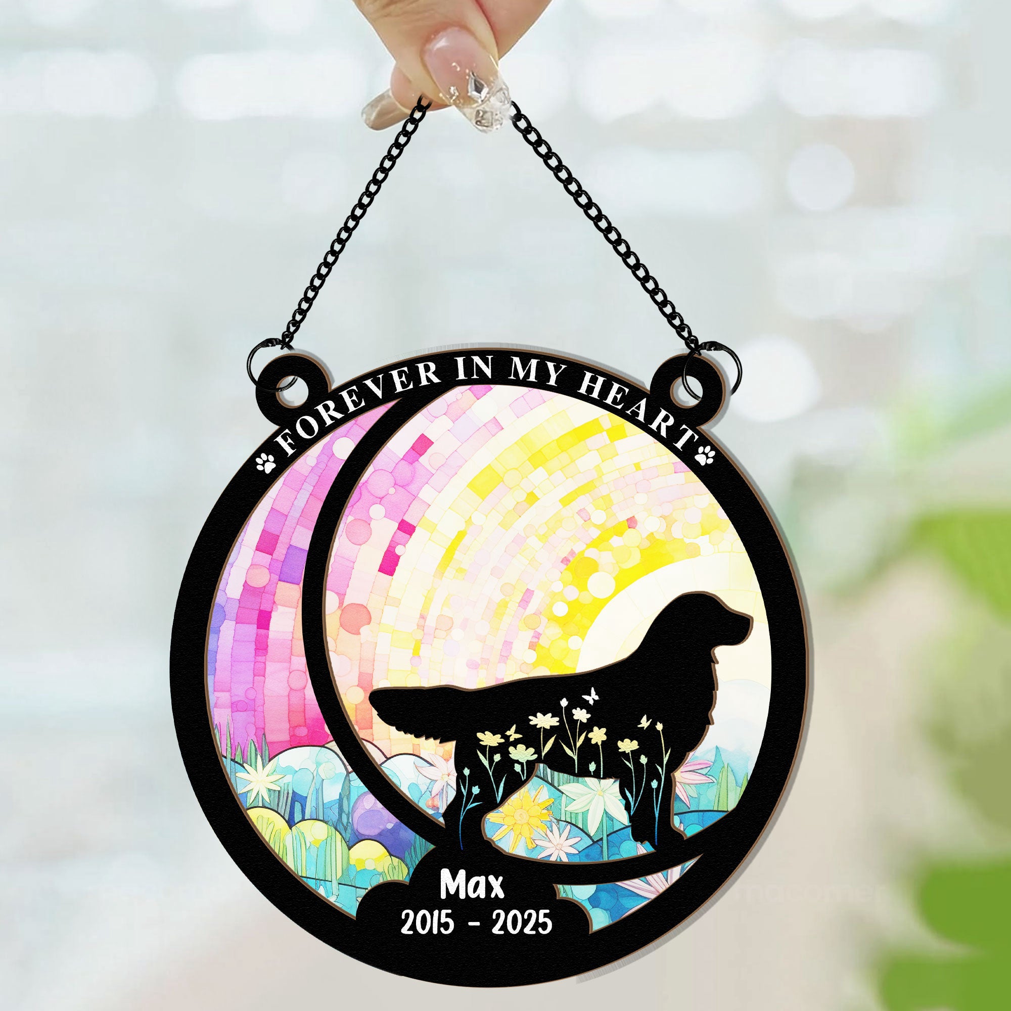 Forever-In-My-Heart-Loss-Of-Dog-Personalized-Window-Hanging-Suncatcher-Ornament_2