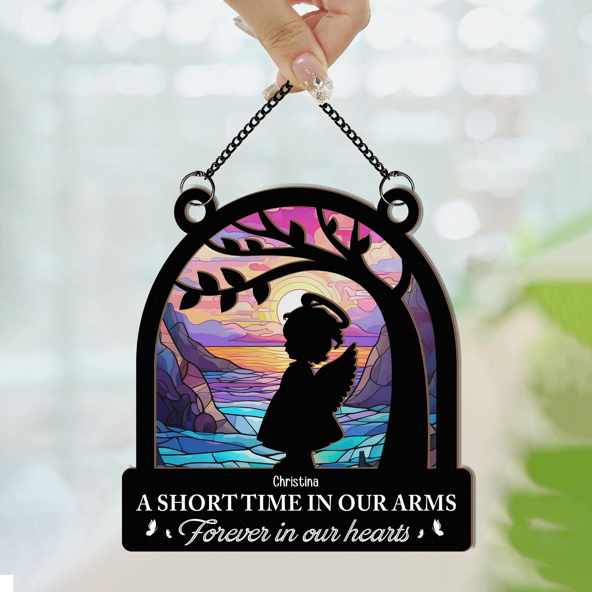 Forever-In-Our-Hearts-Personalized-Window-Hanging-Suncatcher-Ornament3