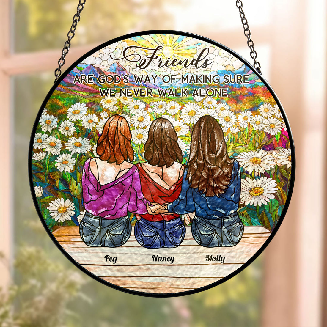 Friends-Are-God_S-Way-Of-Personalized-Stained-Glass-Window-Hanging-Suncatcher_1