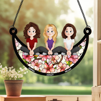 Friends-Sitting-Together-Personalized-Window-Hanging-Suncatcher-Ornament_1