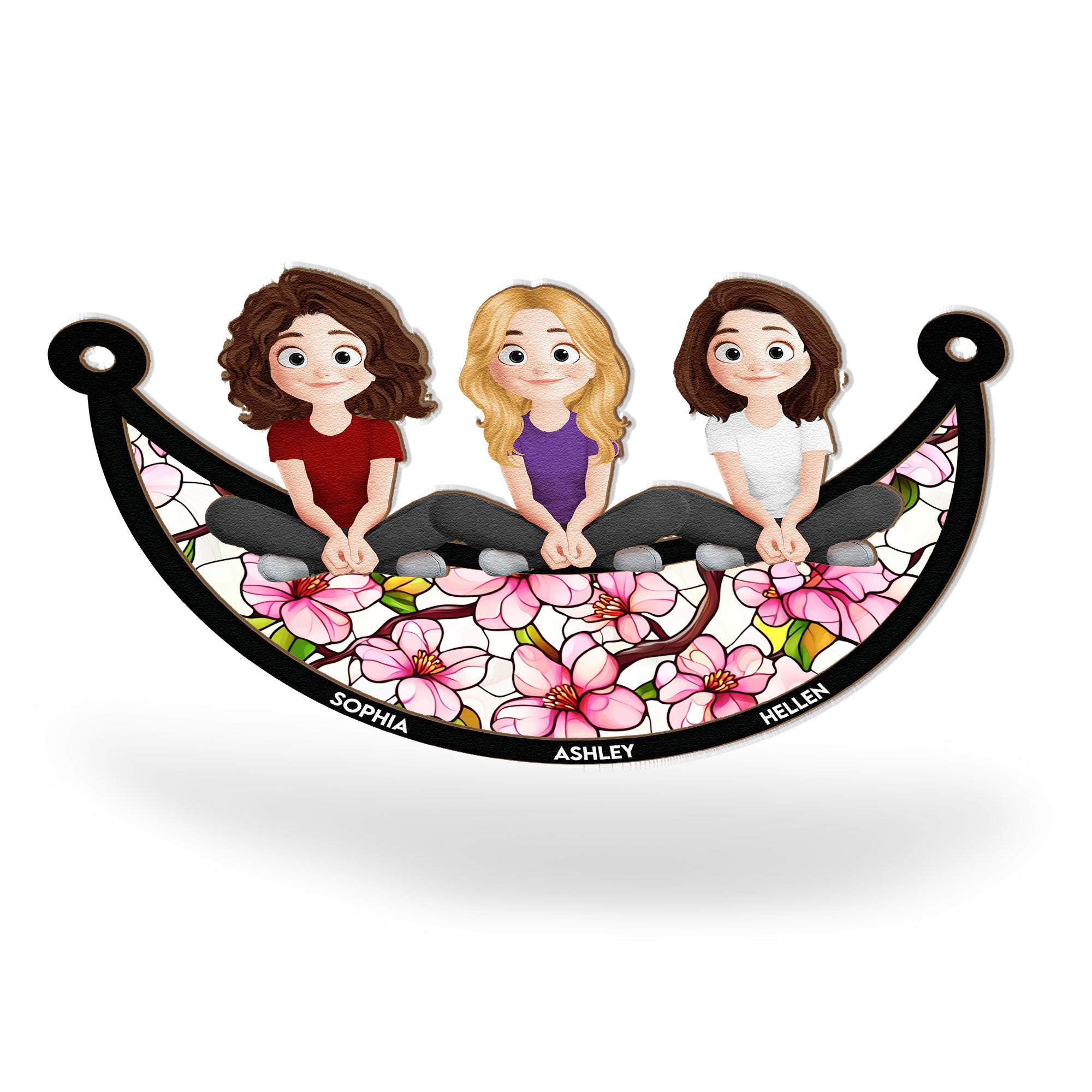 Friends-Sitting-Together-Personalized-Window-Hanging-Suncatcher-Ornament_3