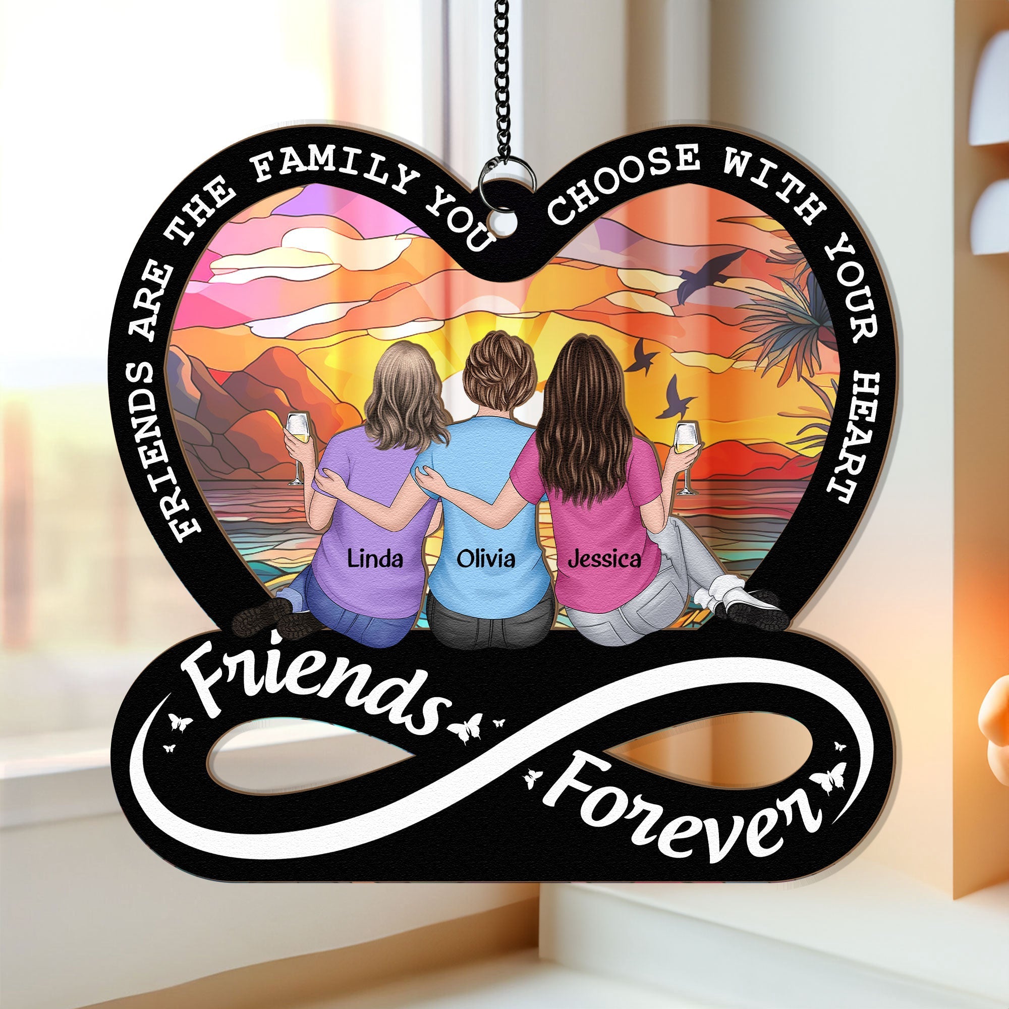 Friendship-Forever-Family-Choose-With-Heart-Personalized-Window-Hanging-Suncatcher-Ornament-1