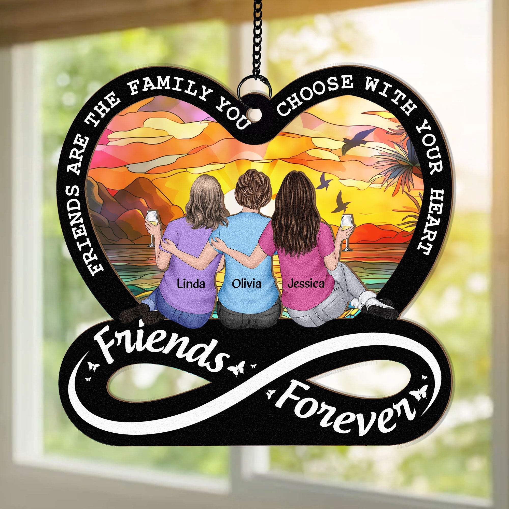 Friendship-Forever-Family-Choose-With-Heart-Personalized-Window-Hanging-Suncatcher-Ornament-2