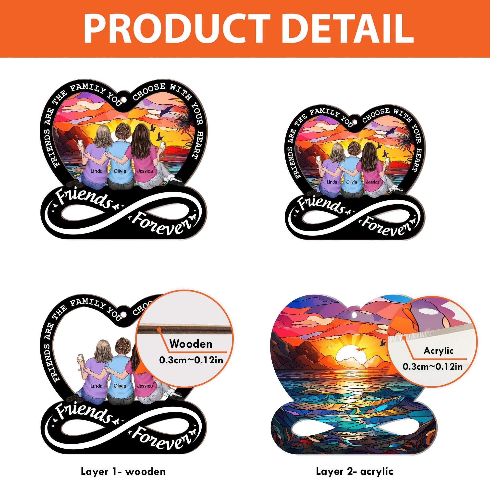Friendship-Forever-Family-Choose-With-Heart-Personalized-Window-Hanging-Suncatcher-Ornament-6