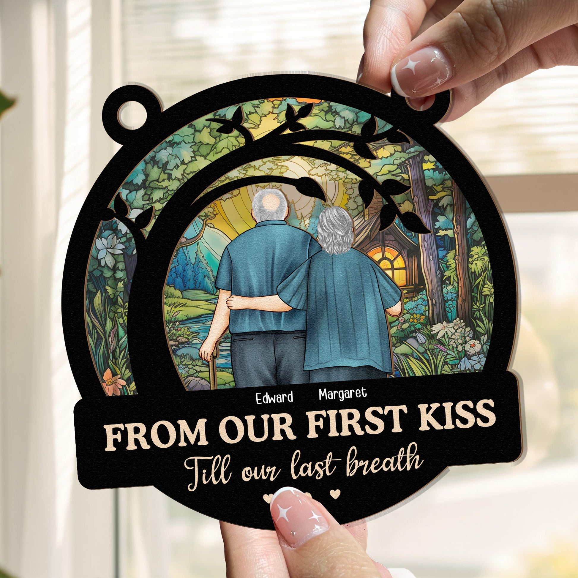 From-Our-First-Kiss-Old-Couple-Personalized-Window-Hanging-Suncatcher-Ornament3