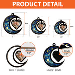 From Our First Kiss Till Our Last Breath - Personalized Photo Suncatcher Ornament