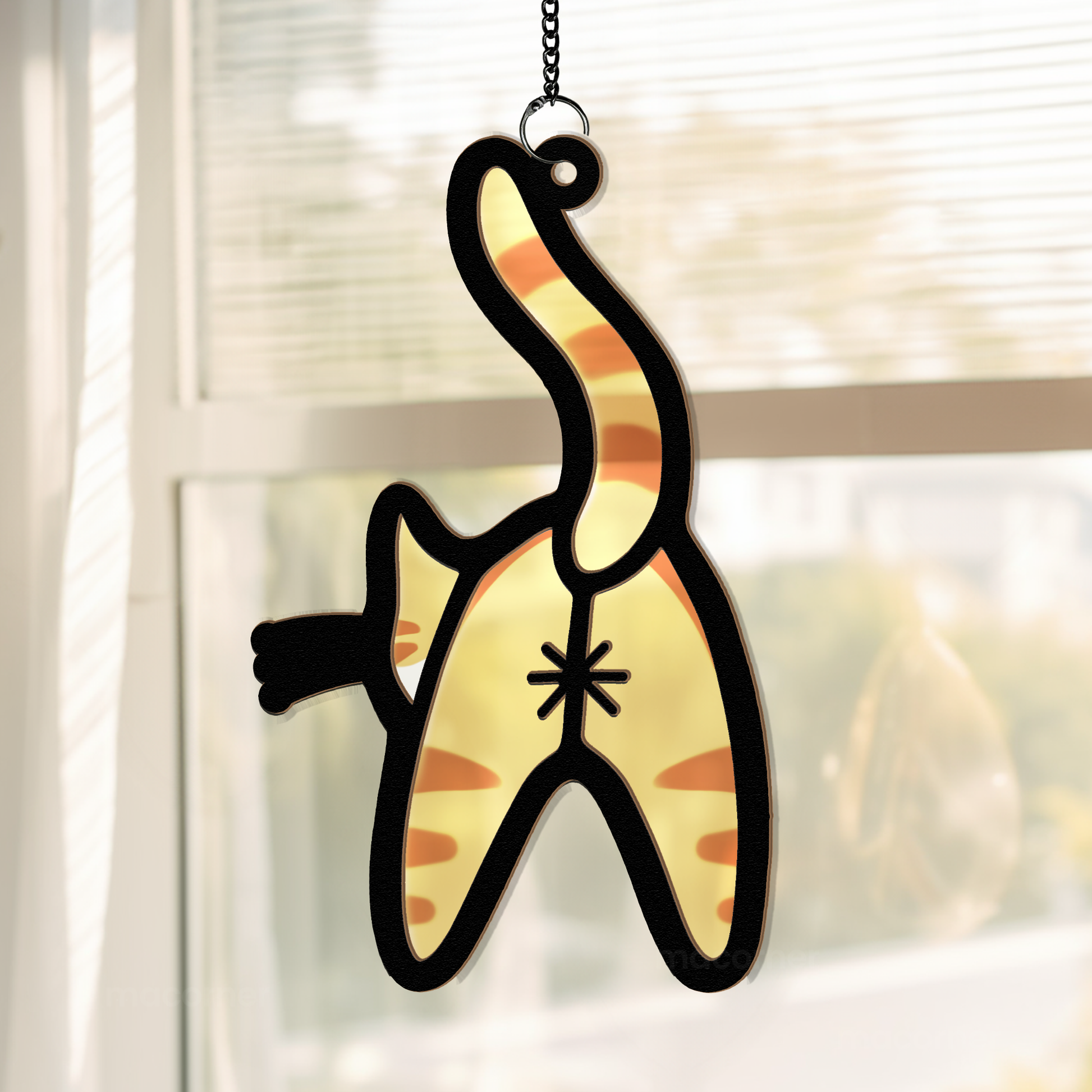Funny-Cat-Butt-Personalized-Window-Hanging-Suncatcher-Ornament_4