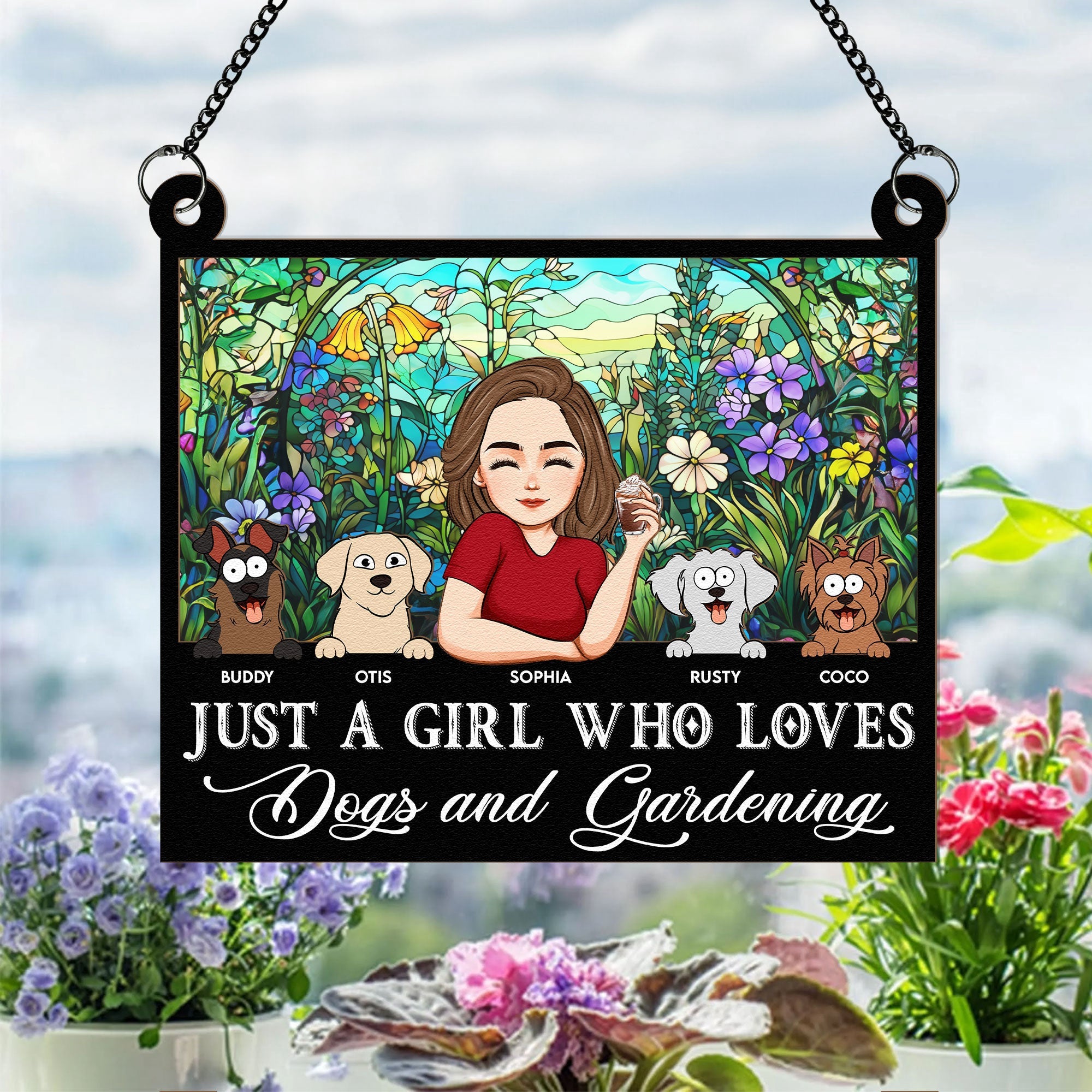 Girl-Who-Loves-Dogs-And-Gardening-Personalized-Window-Hanging-Suncatcher-Ornament_1