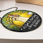 Girl-_-Dog-A-Bond-Can_T-Be-Broken-Personalized-Stained-Glass-Window-Hanging-Suncatcher_4