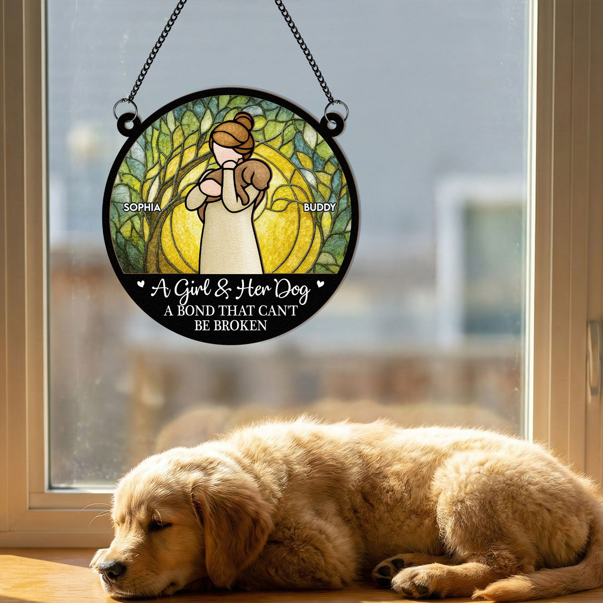 Girl-_-Her-Dog-A-Bond-That-Can_T-Be-Broken-Personalized-Window-Hanging-Suncatcher-Ornament_1