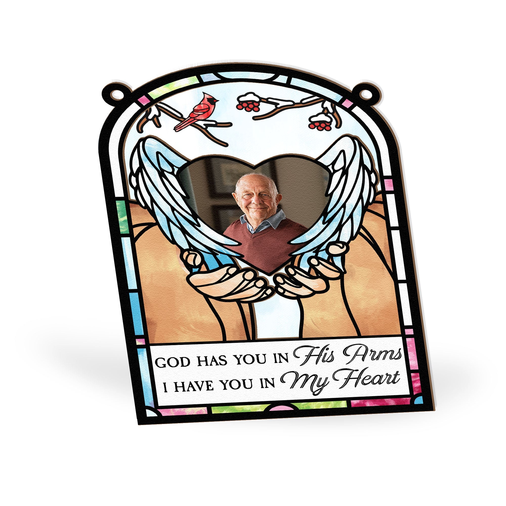 God-Has-You-In-His-Arms-Personalized-Window-Hanging-Suncatcher-Photo-Ornament_4
