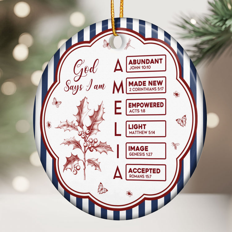 God_Says_I_Am_Striped_Pattern_Gifts_For_Her_Christmas_Ornament_Personalized_Ornament_3