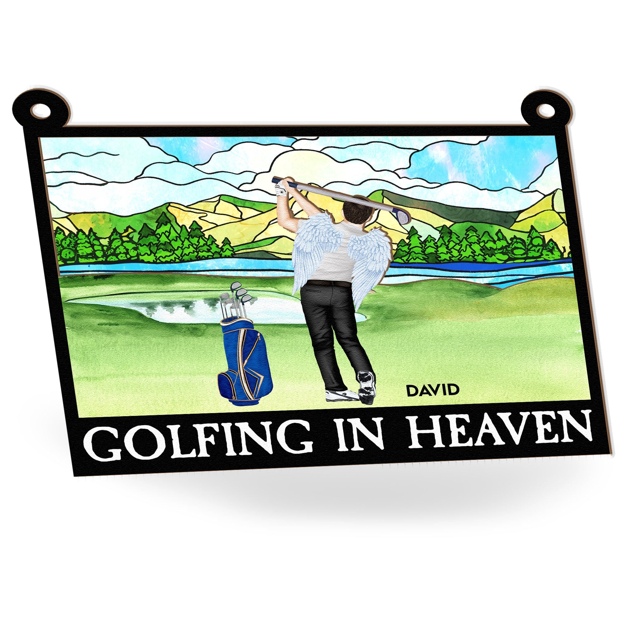 Golfing-In-Heaven-Personalized-Window-Hanging-Suncatcher-Ornament_4