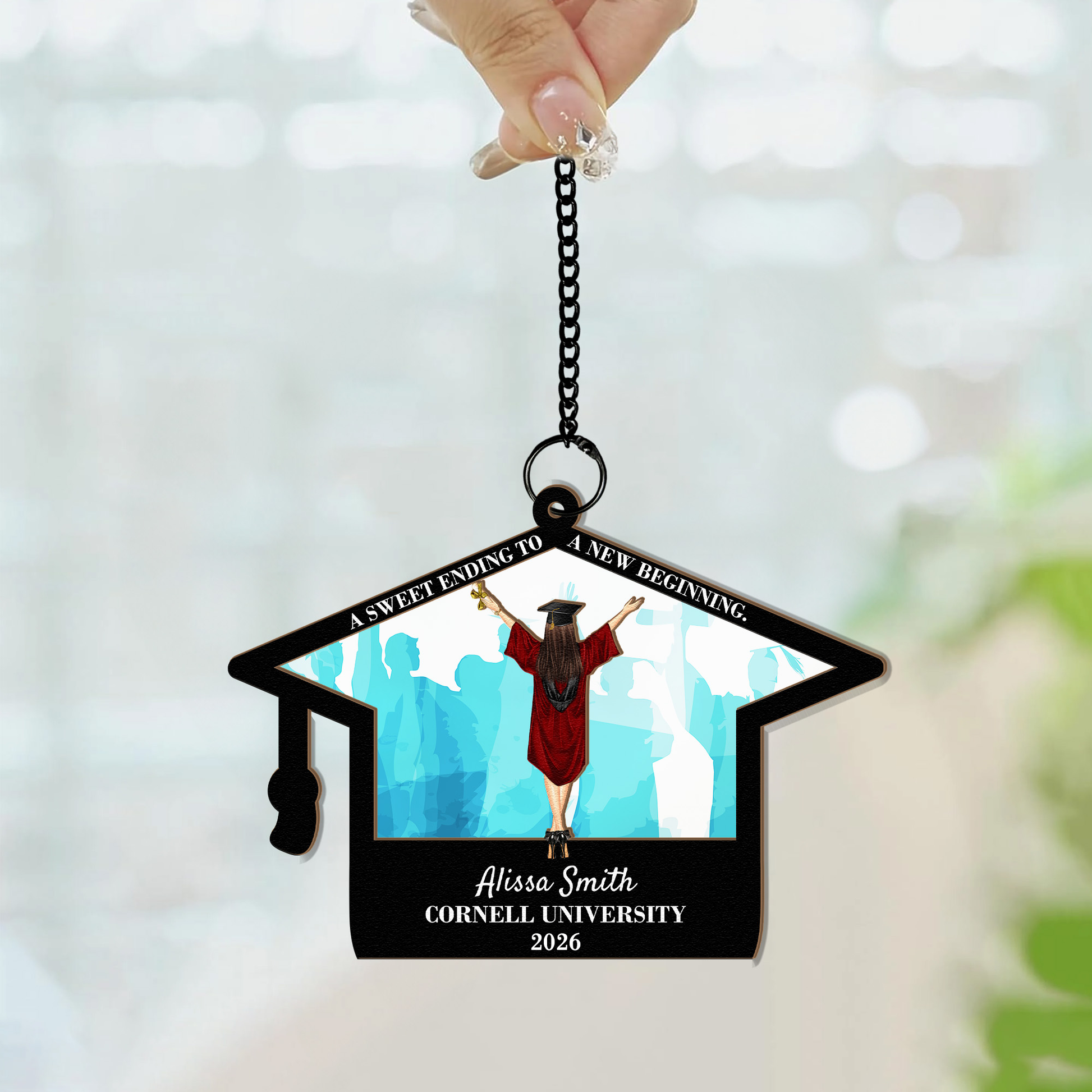 Graduation-Gifts-A-New-Beginning-Personalized-Window-Hanging-Suncatcher-Ornament_4